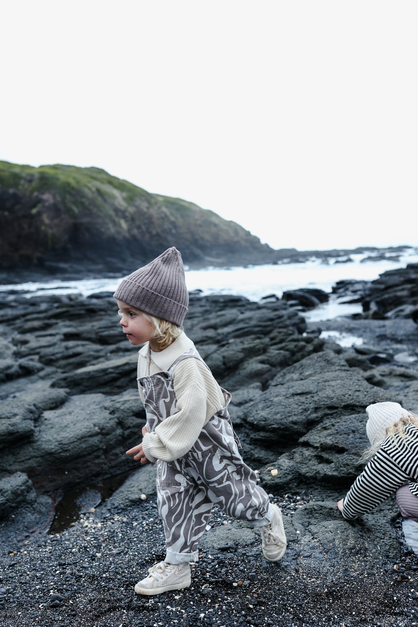 SPECKLED PIXIE BEANIE | MUSHROOM