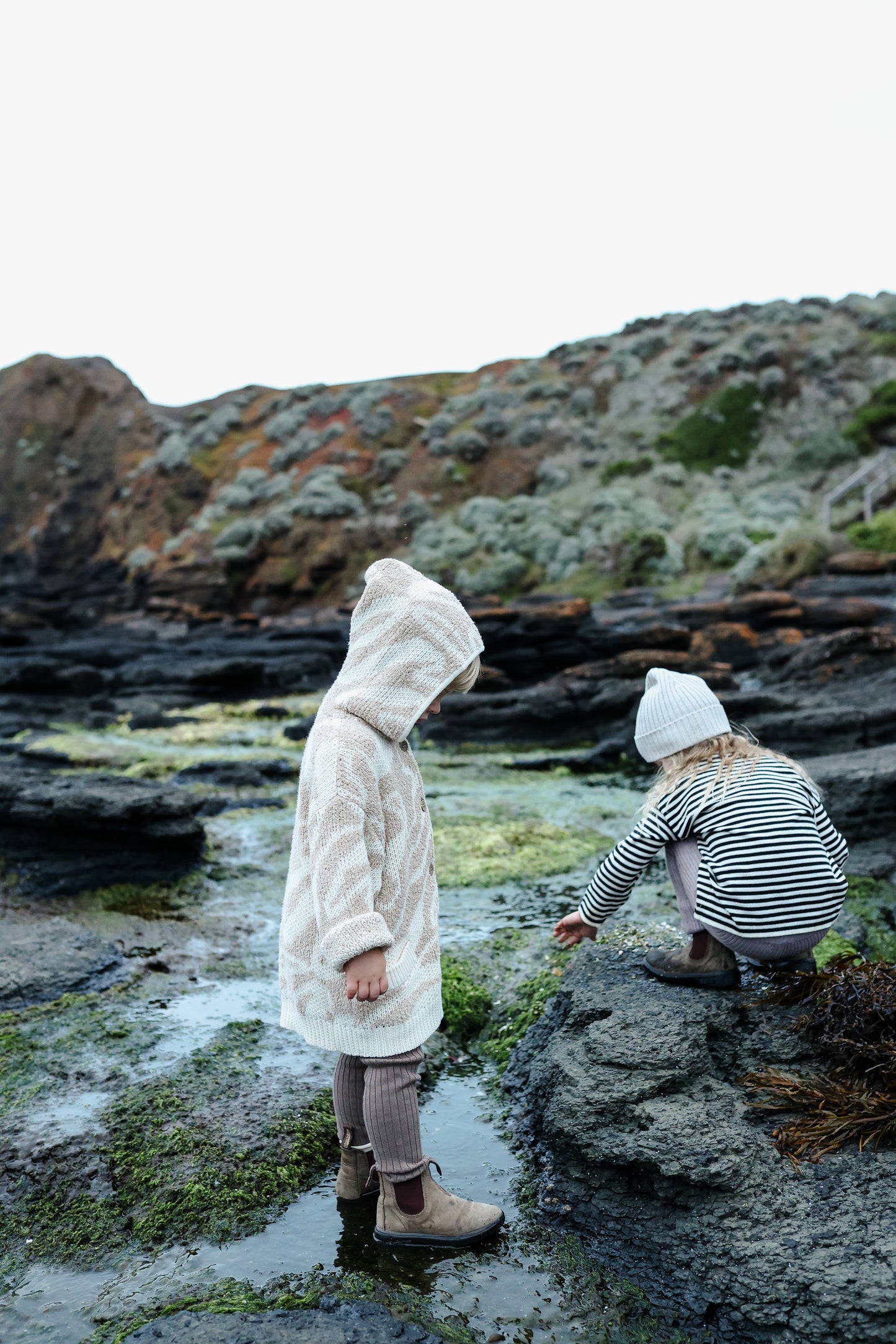 TEDDY RIPPLE JACKET | STONE
