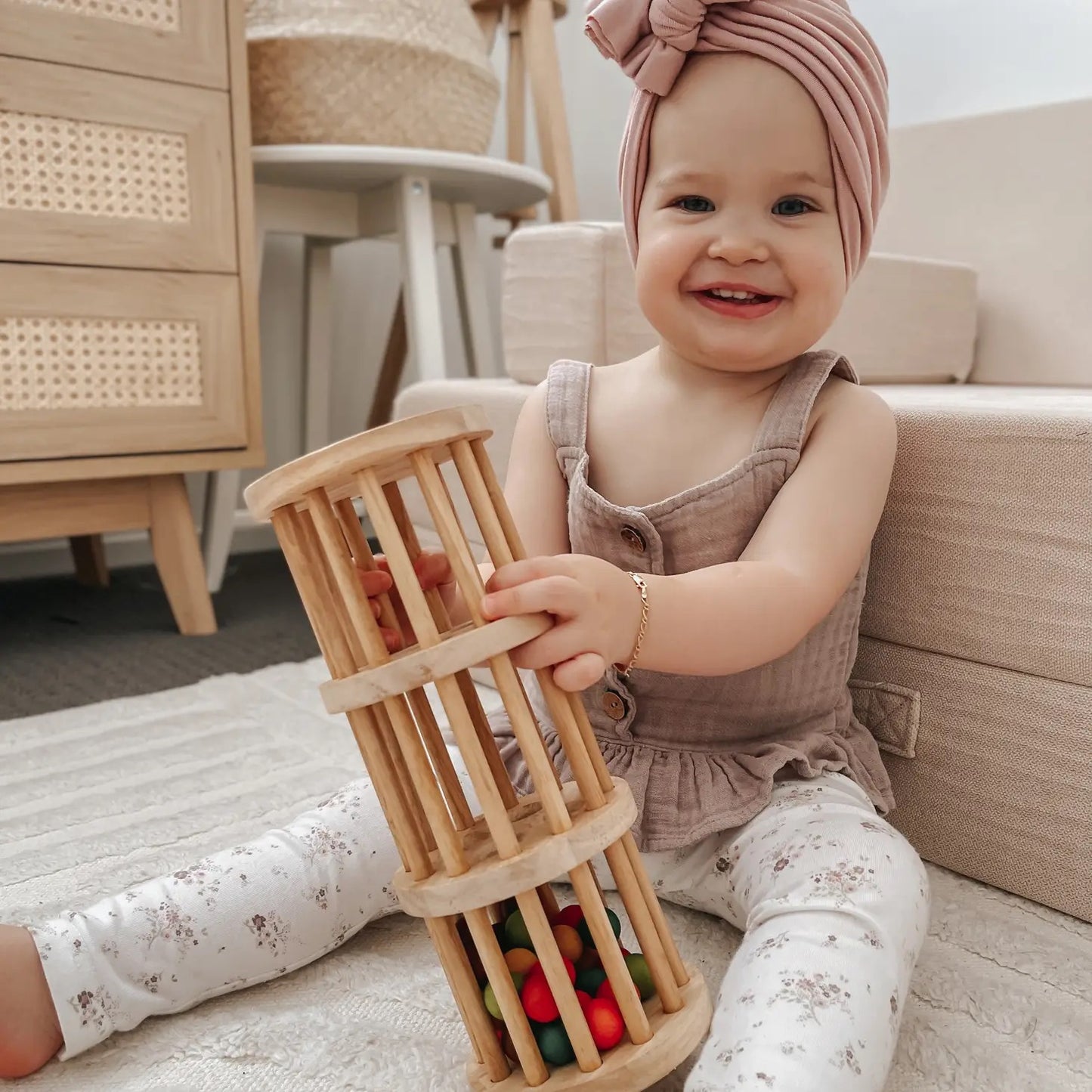 WOODEN RAIN MAKER