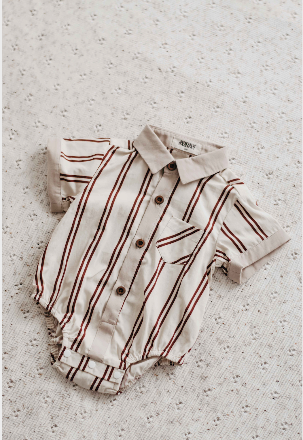 COLLARED BOYS SHIRT | CANDY CANE