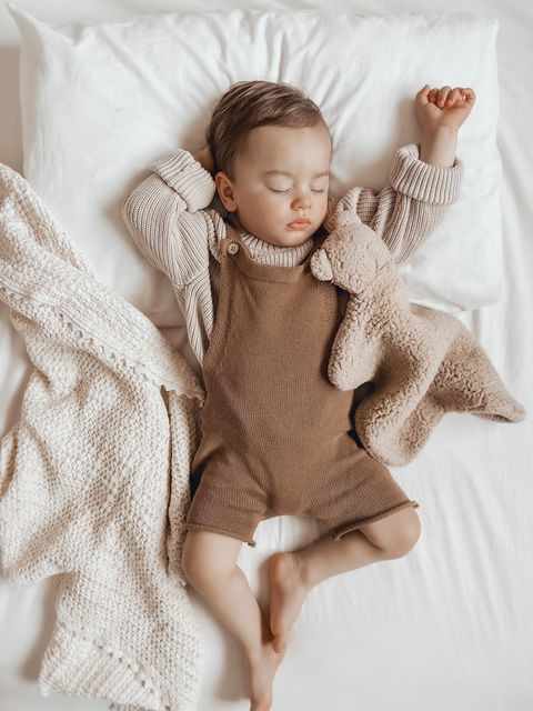 CROPPED KNIT OVERALLS | SOIL