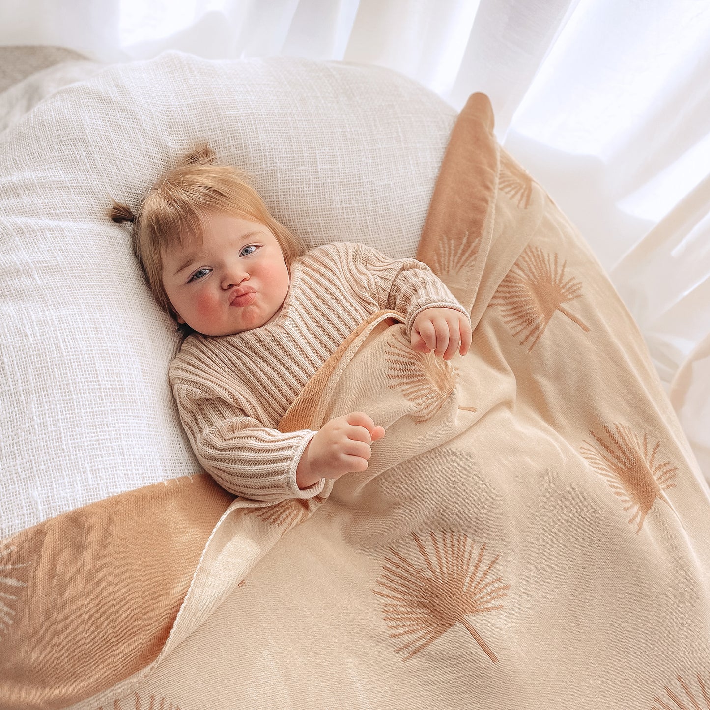 PALMETTO REVERSIBLE BLANKET | PRINTED