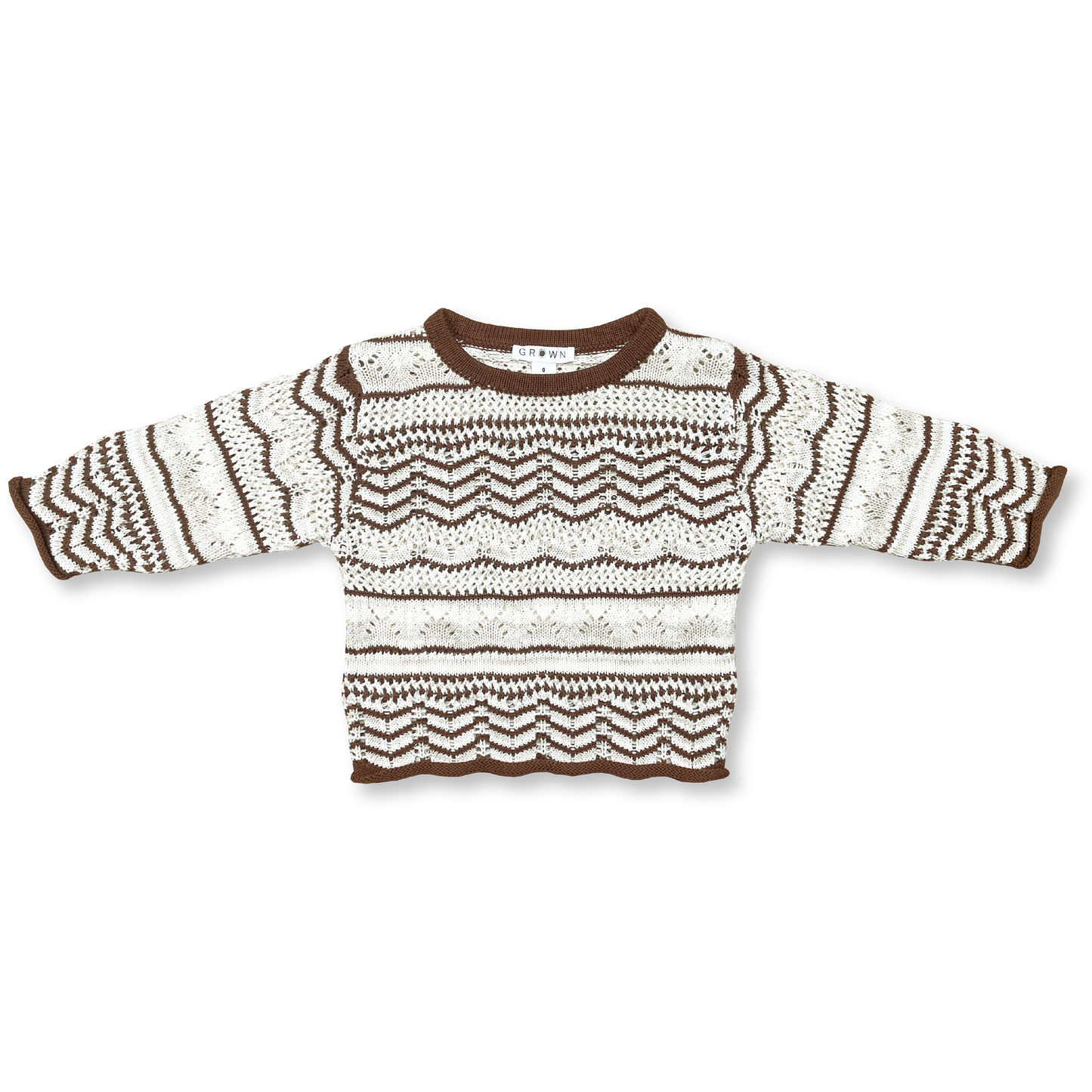 CROTCHED PULL OVER | CHOC LATTE