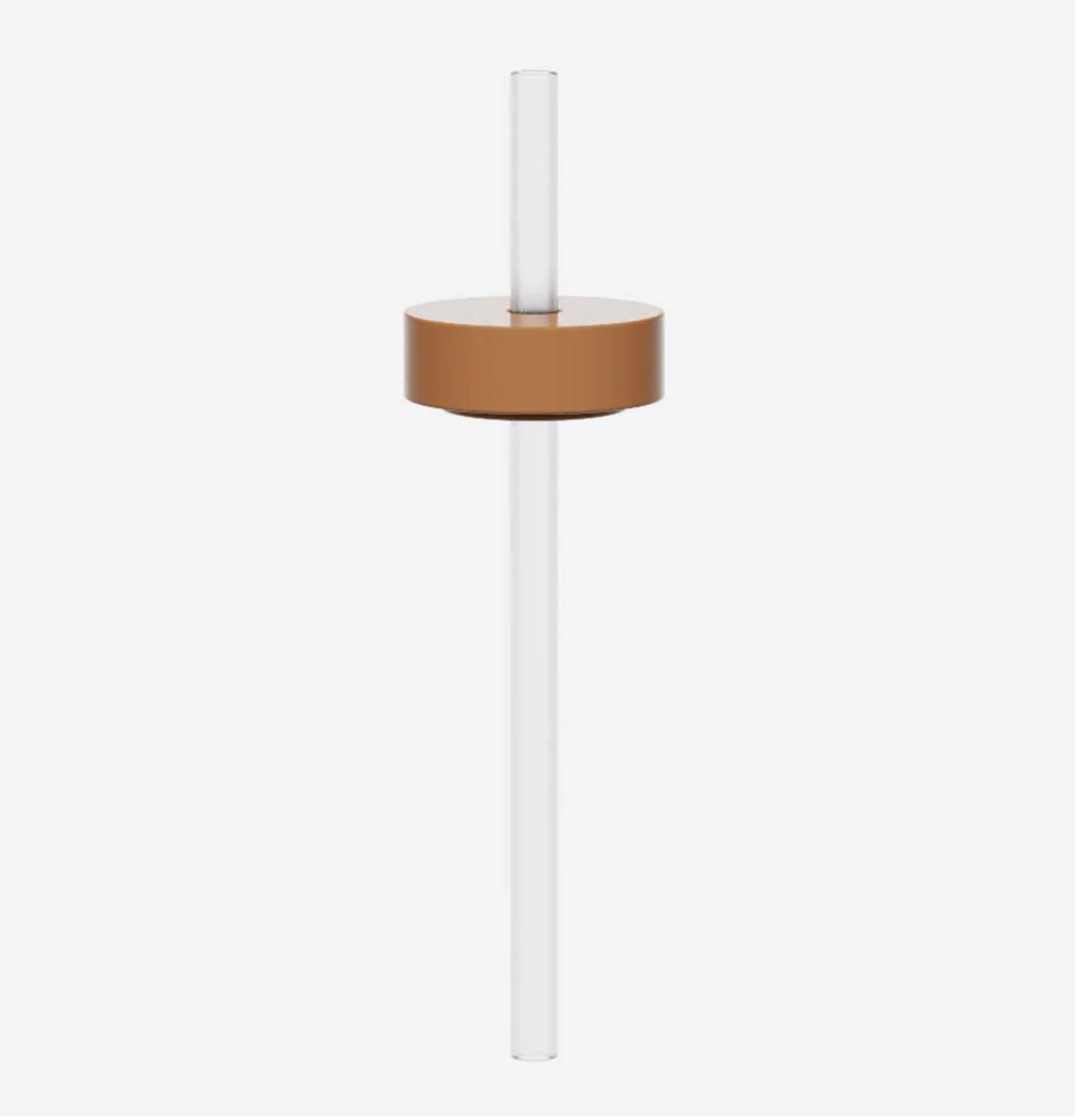 LOUNGE STRAW + CAP | HONEY