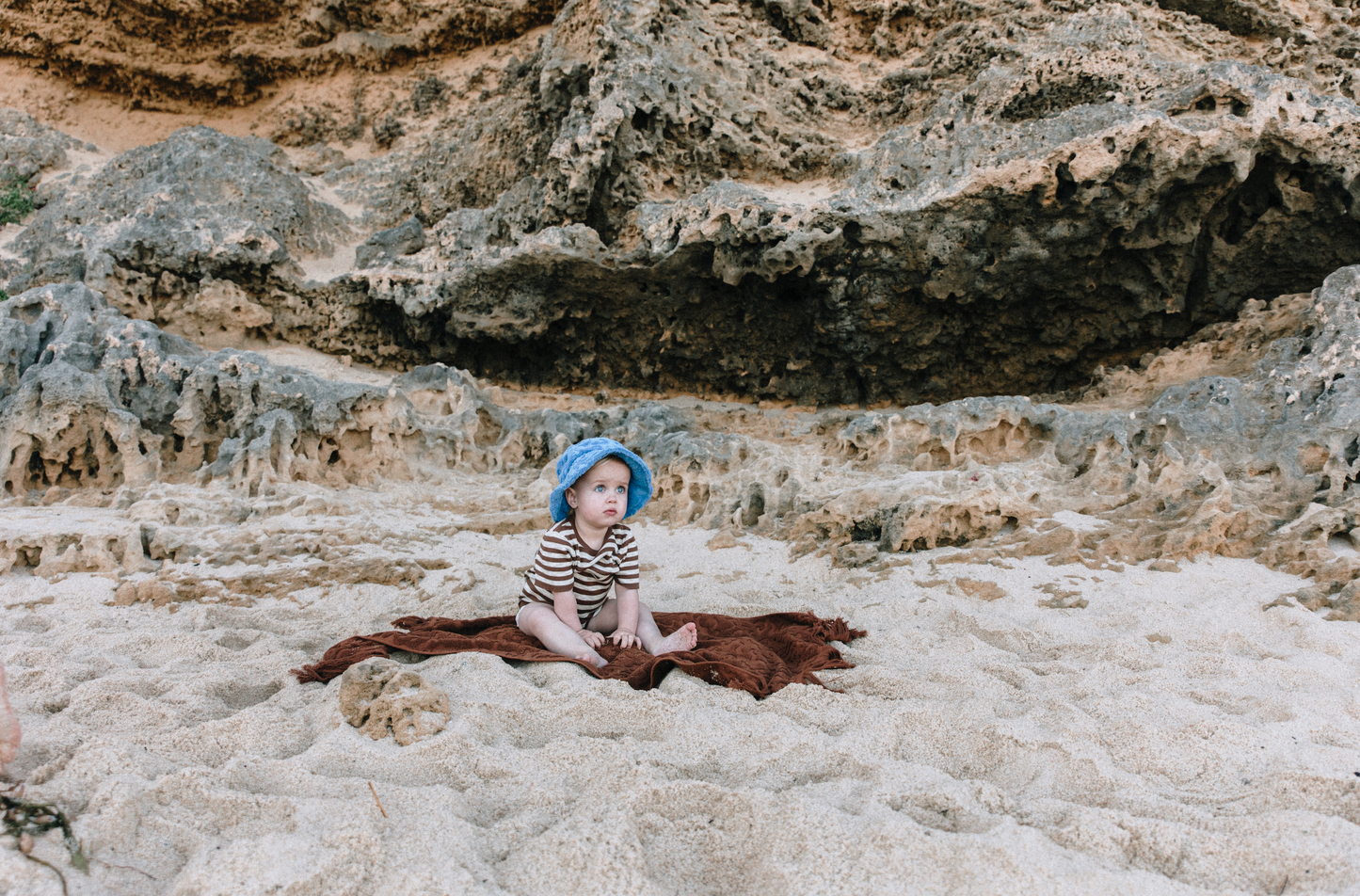 KNITTED TEE BODYSUIT | LATTE & CHOCOLATE