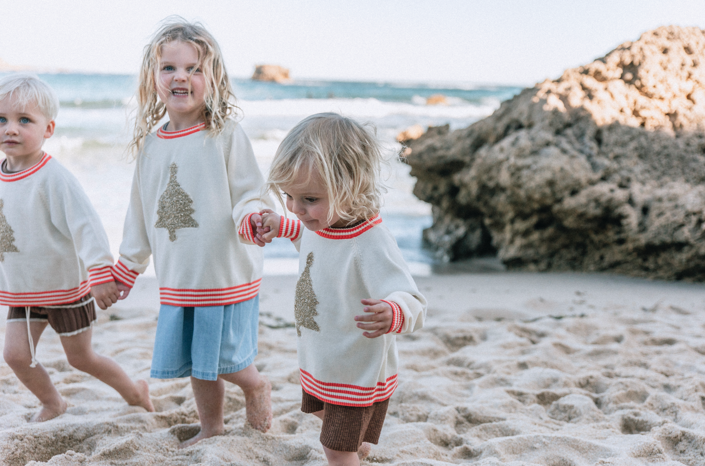 CHRISTMAS TINSEL JUMPER | MILK