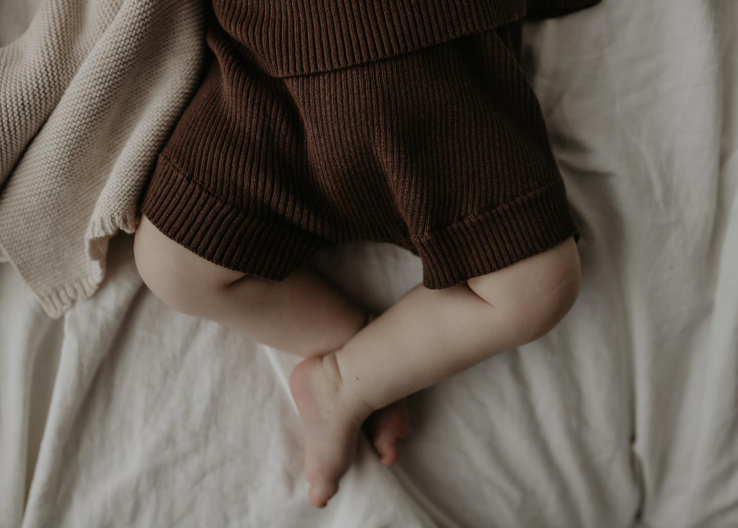 RIBBED SHORTS | EARTH