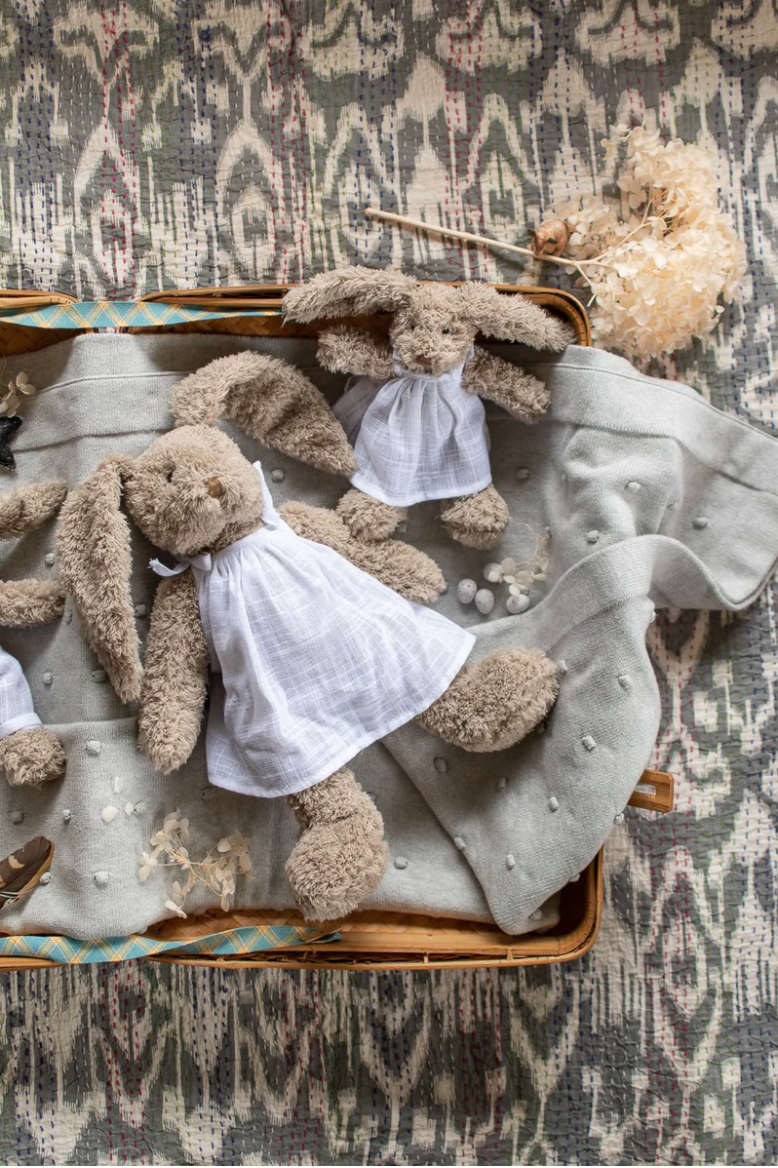 BABY GIRL HUNNY BUNNY | WHITE