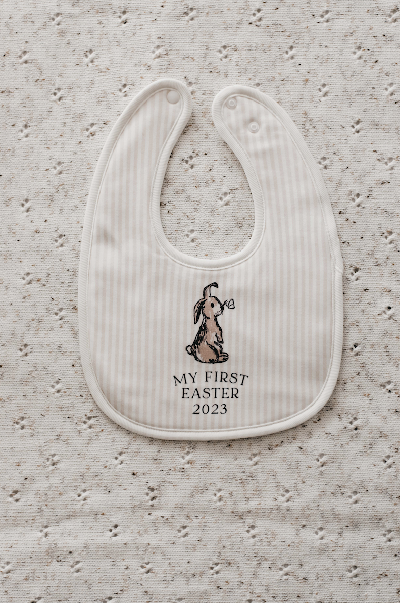 "MY FIRST EASTER" BUNNY BIB