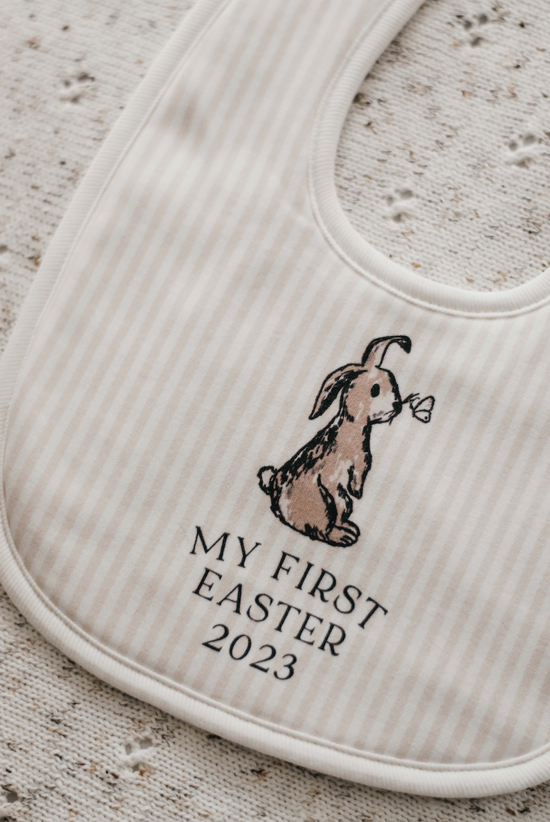 "MY FIRST EASTER" BUNNY BIB