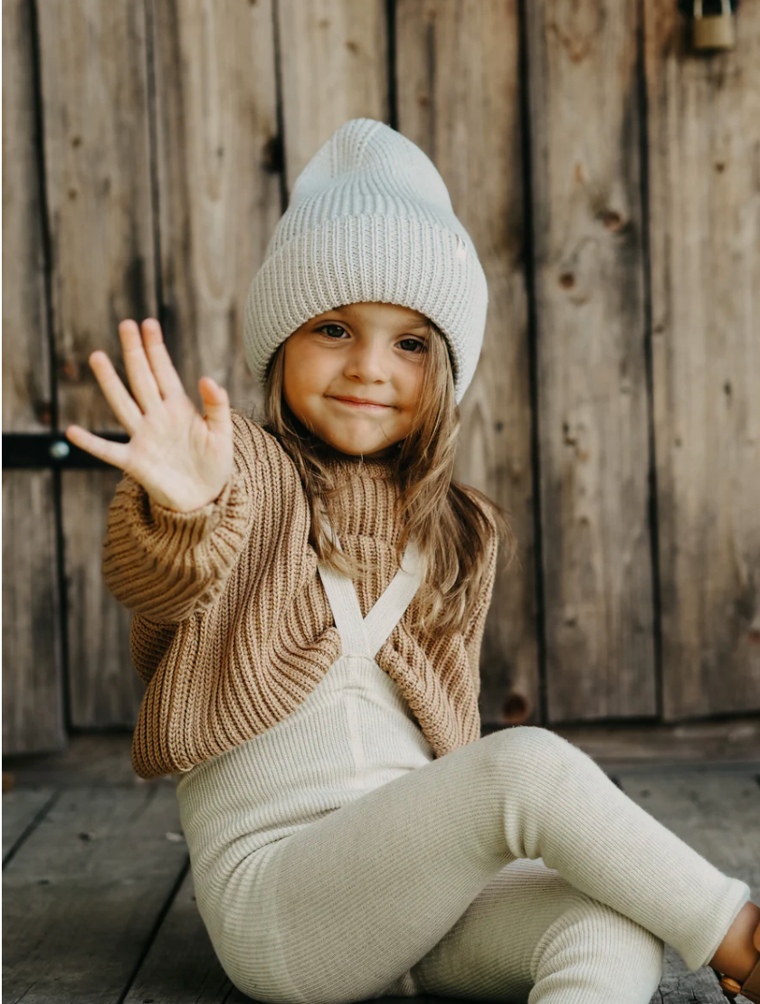 WOOLY WARMY FOOTLESS TIGHTS | CREAM