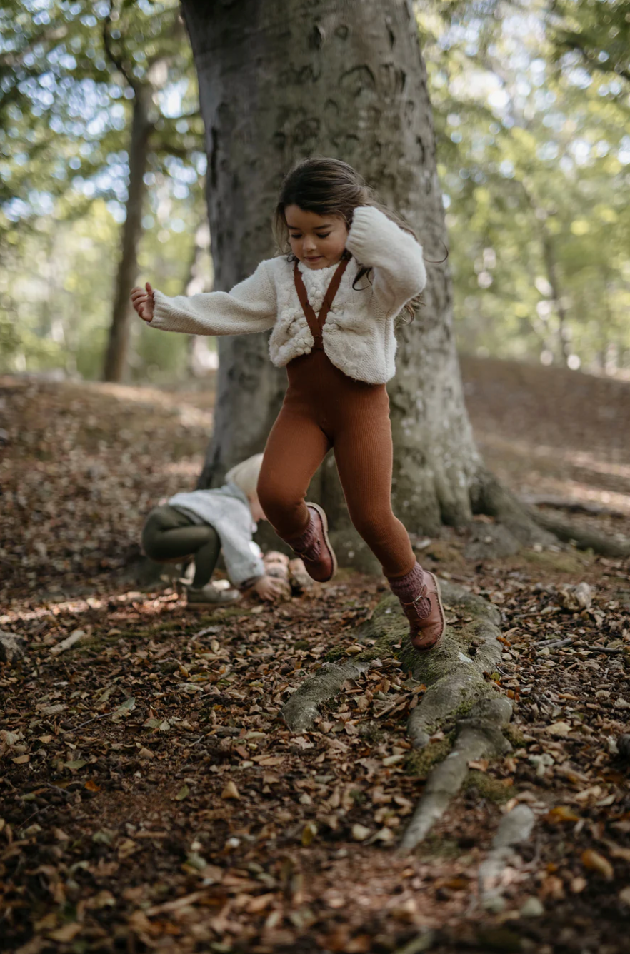 CLASSIC FOOTED/FOOTLESS TIGHTS | CINNAMON