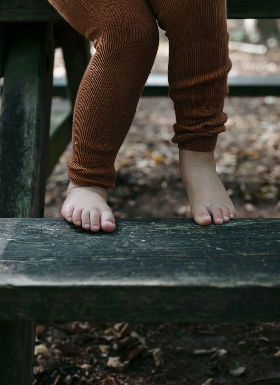 CLASSIC FOOTED/FOOTLESS TIGHTS | CINNAMON