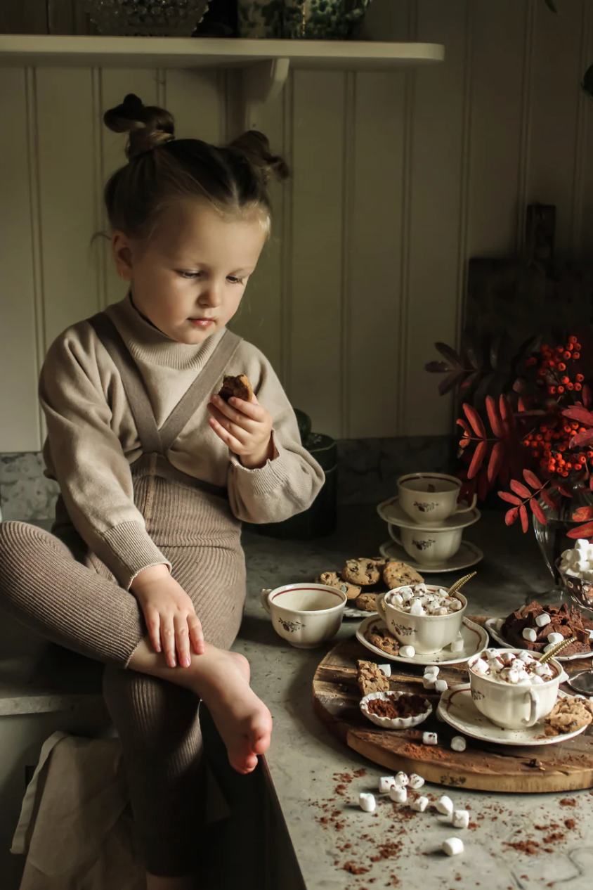 CLASSIC FOOTLESS TIGHTS | CACAO