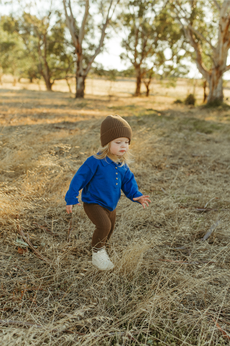ORGANIC PIXIE BEANIE | ESPRESSO