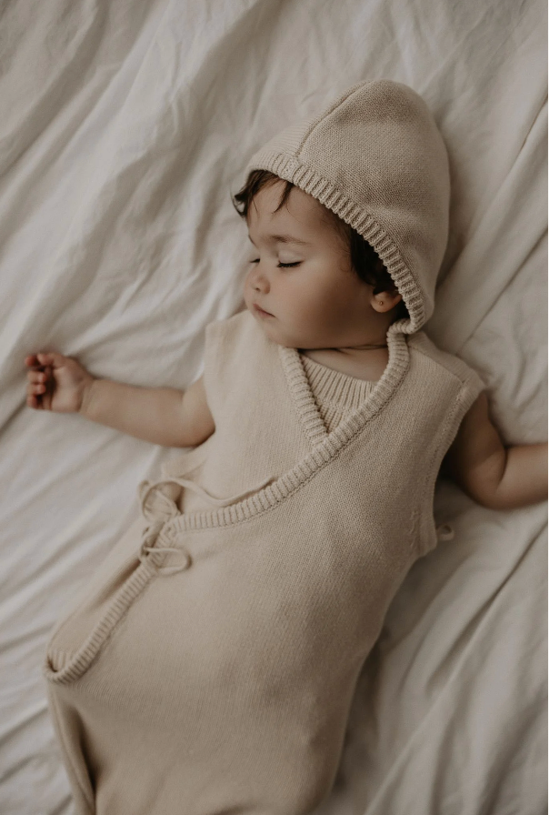 COTTON CUDDLE SACK | WHITE