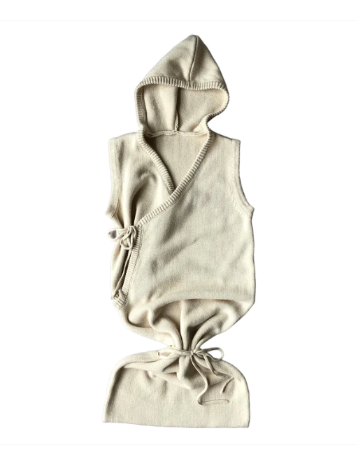 COTTON CUDDLE SACK | WHITE