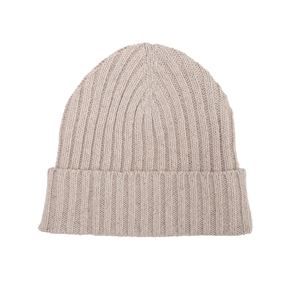 SPECKLED PIXIE BEANIE | PEBBLE