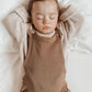 CROPPED KNIT OVERALLS | SOIL