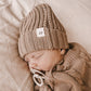 CHUNKY KNIT BEANIE| ACORN
