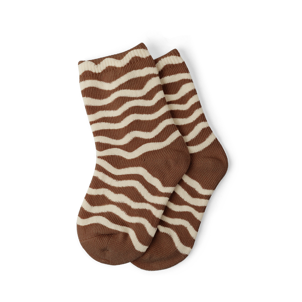 KIDS SOCKS | ESPRESSO/RIVER