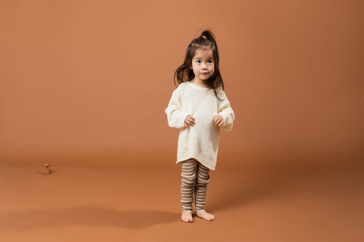 ORGANIC RIBBED ESSENTIAL LEGGINGS | MOCHA & MARLE