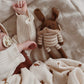 BUNNY | SAND STRIPED ROMPER