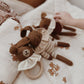 BUNNY | SAND STRIPED ROMPER