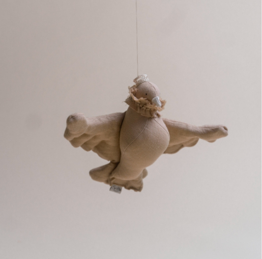 HANGING DOVE | BEIGE