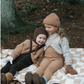 WOOLY WARMY FOOTLESS TIGHTS | CAPPUCCINO