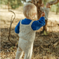 ORGANIC KNIT OVERALLS | SEA