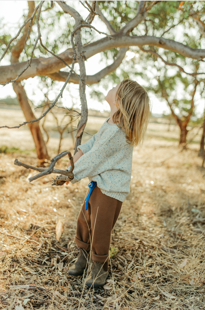 ORGANIC FUNFETTI PULL OVER | SEA